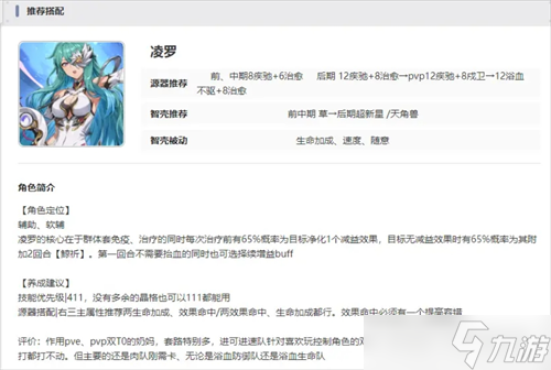 伊瑟公测阵容搭配推荐