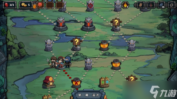 结合卡牌与战棋策略新作《黑夜轮回》推出游戏试玩版