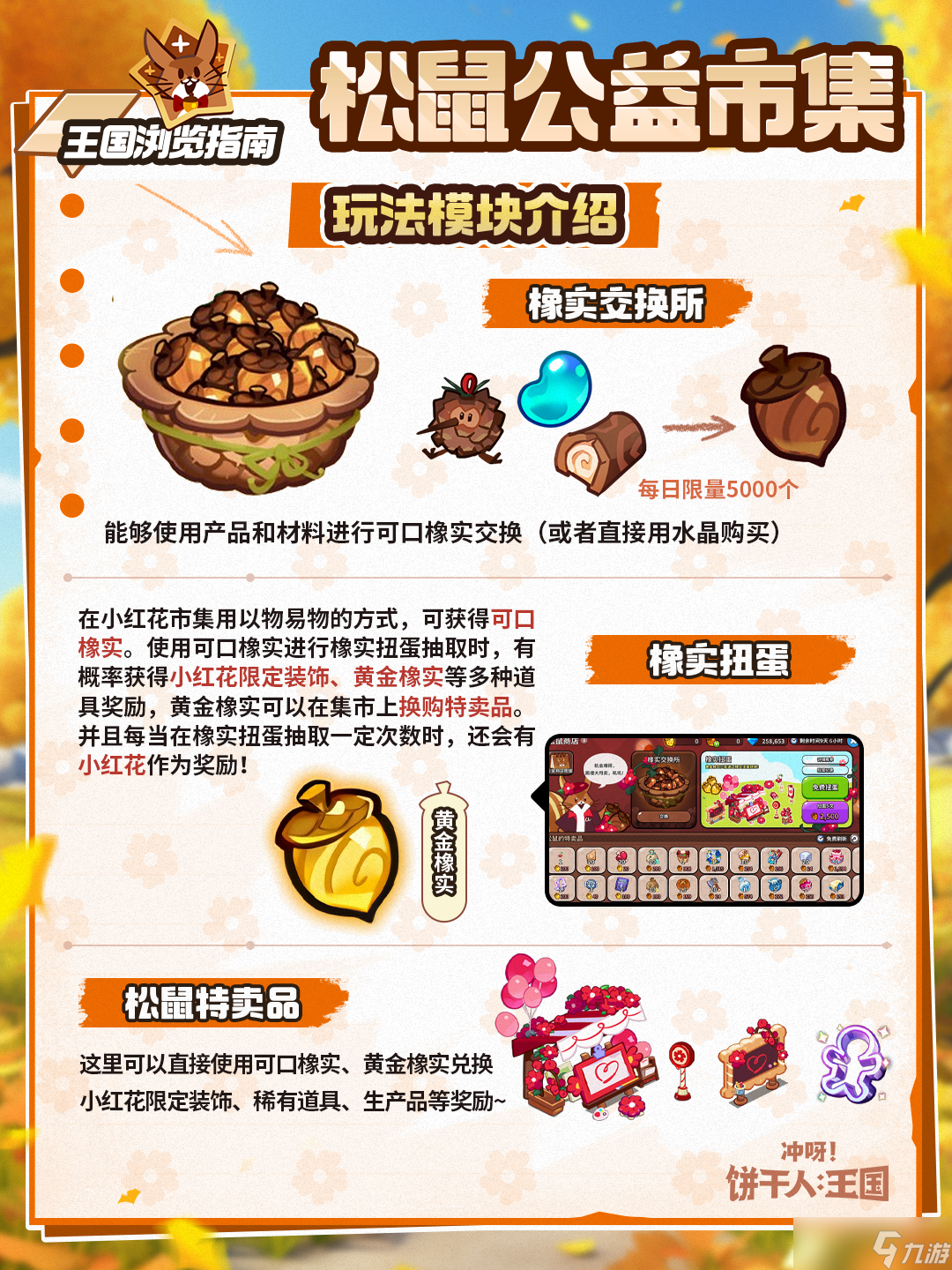 冲呀！饼干人：王国「以物易物助力公益」松鼠公益集市限时开启！