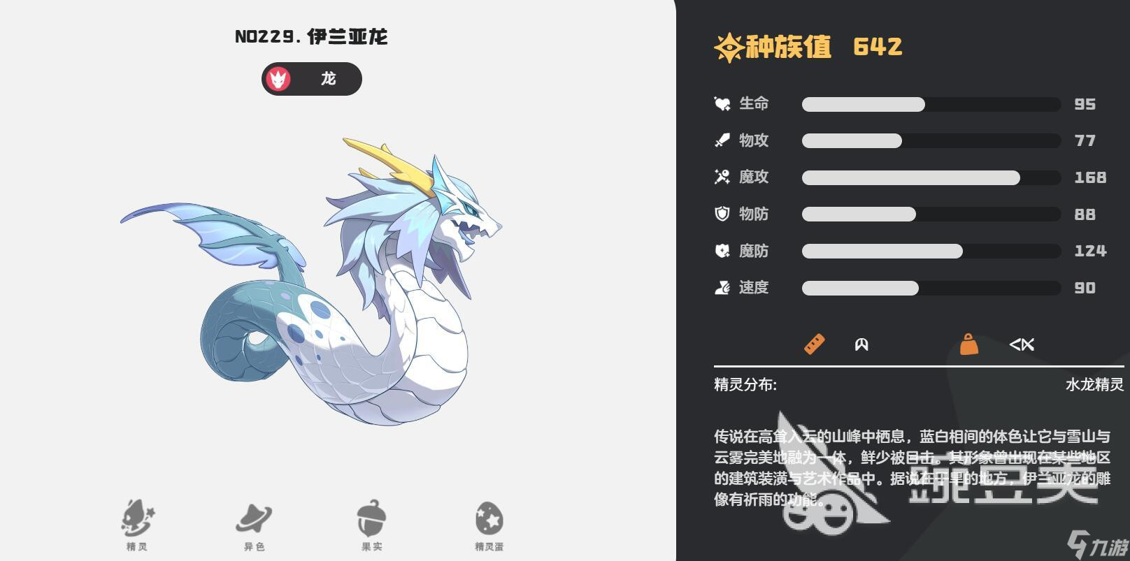 洛克王国世界伊兰龙技能有哪些 洛克王国世界伊雷龙技能大全