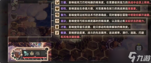 为了吾王角色属性说明
