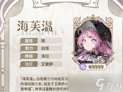 火環(huán)海芙溫怎么樣 海芙溫角色介紹介紹