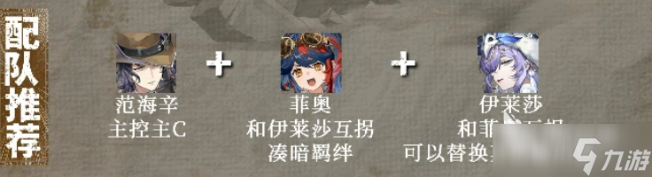 辉烬范海辛阵容怎么搭配 辉烬手游范海辛配队指南