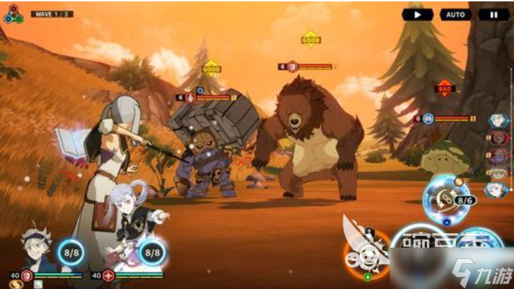 <a id='link_pop' class='keyword-tag' href='https://www.9game.cn/hssycmfdzd/'>黑色四叶草手游</a>战斗机制介绍 黑色四叶草魔法帝之道战斗玩法一览