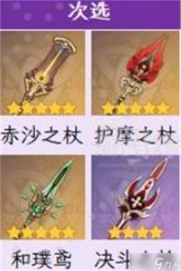 原神菲林斯武器选择推荐指南