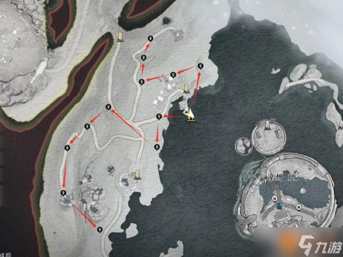 燕云十六声凉州蹊跷全收集攻略 带你找到地图里的小秘密