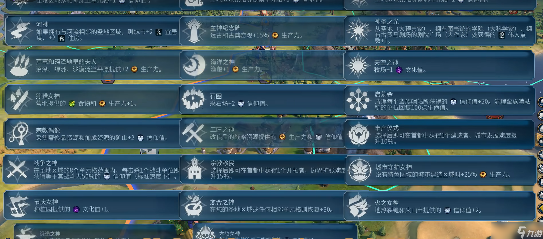 文明6收获女神有什么用