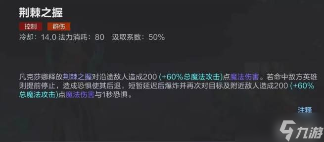 決勝巔峰凡克莎娜技能
