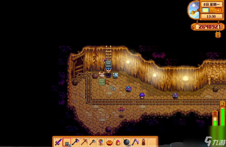<a id='link_pop' class='keyword-tag' href='https://www.9game.cn/xlgwy/'>星露谷物语</a>怎么去沙漠矿洞100层