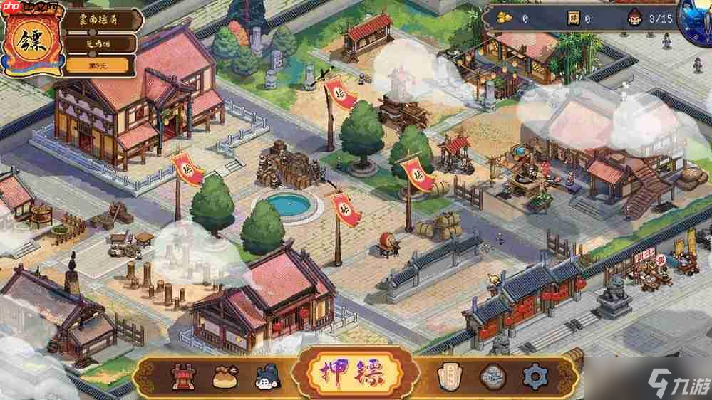 不会武功，如何执掌天下第一镖局？像素模拟经营RPG《三分保平安》试玩Demo上线