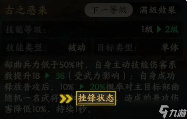 三國群英傳策定九州技能狀態(tài)解析