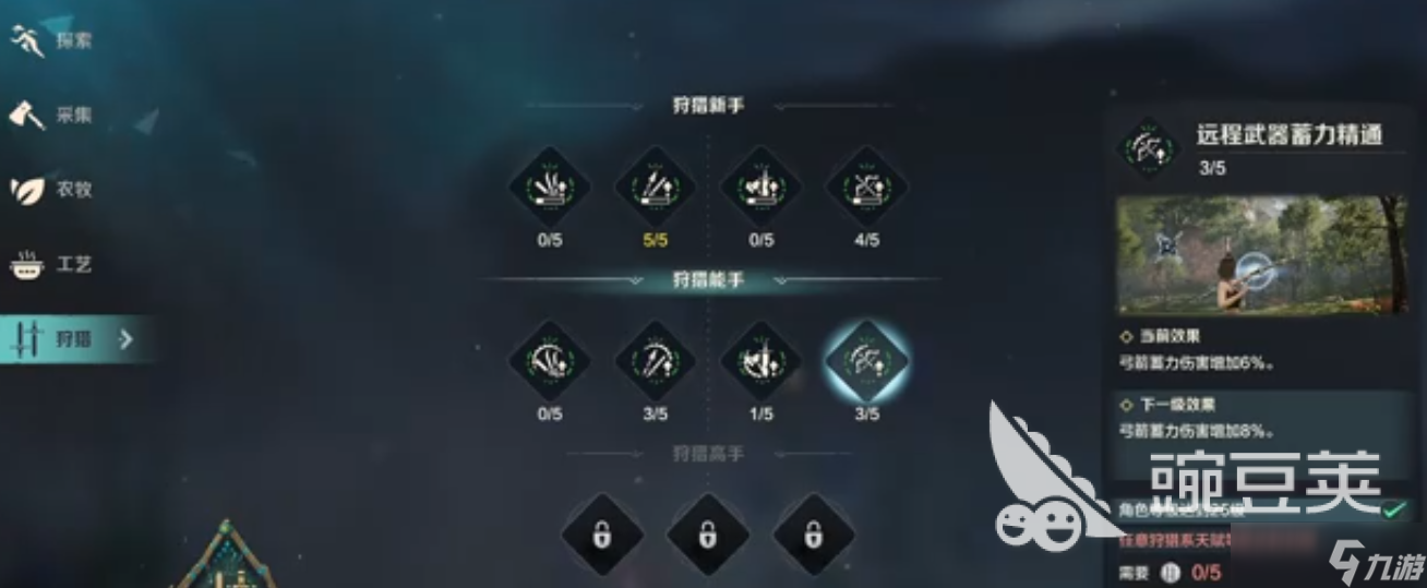 荒野起源天赋加点推荐 荒野起源天赋熟练度刷法