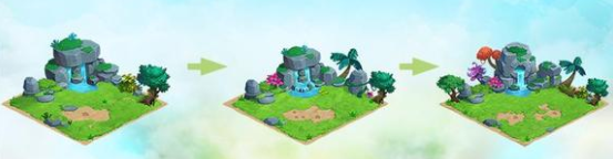 我有一座育龙岛自然元素有什么用