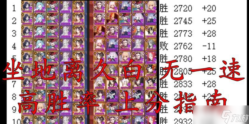 坐地队打法后胜率怎么 