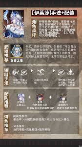 伊瑟輝燼伊萊莎技能如何搭配