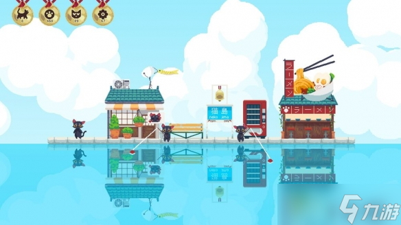 像素风经营游戏《猫之岛》打造属于猫咪的活力小镇