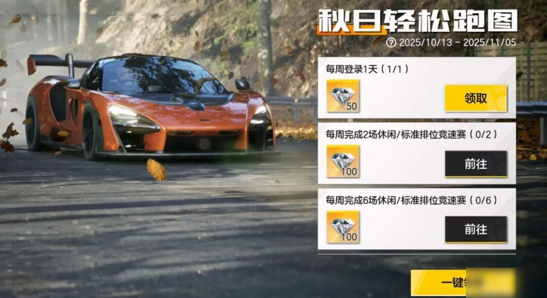 强烈建议在热湾的赛车手，秋天都这样玩……