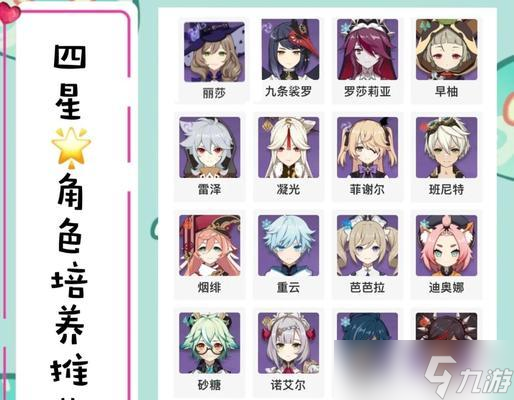 原神四星主C角色大盘点（探究四星主C角色排行榜）