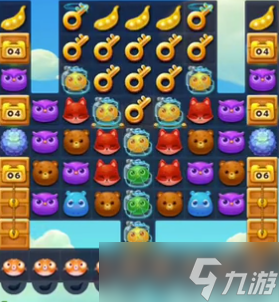 《開心消消樂》1361關(guān)通過攻略