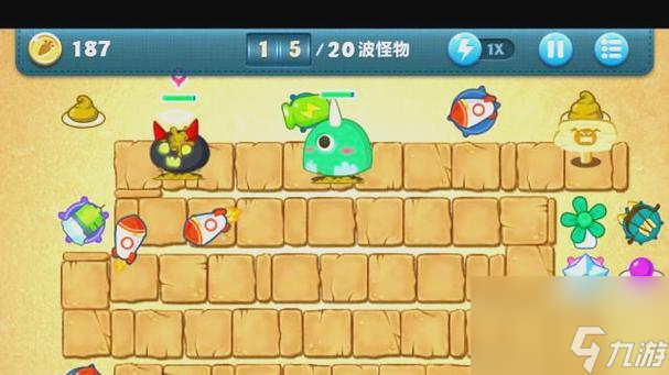 《保衛(wèi)蘿卜》沙漠8、9、10金蘿卜攻略指引（打通沙漠地圖）