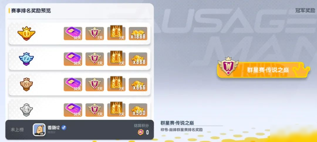 【赛事】第三届巅峰群星赛即将开幕！一起并肩作战冲上肠岛巅峰吧