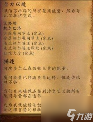 魔兽世界全力以赴任务攻略 魔兽世界全力以赴任务各个入口