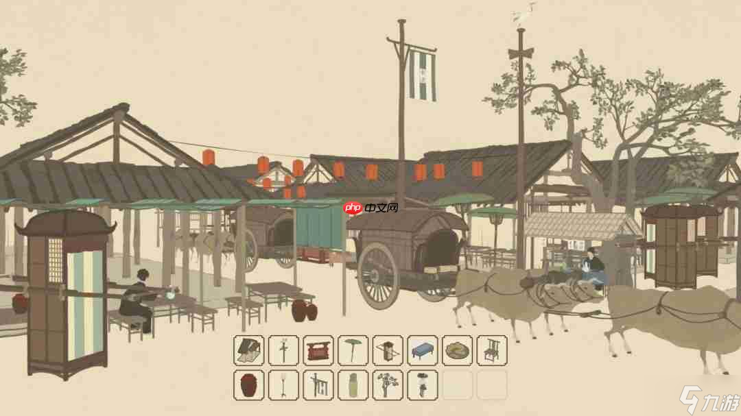 古风休闲造景游戏《重檐》现已开放Steam新品节Demo