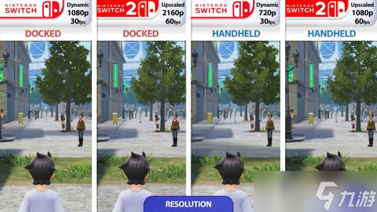 宝可梦传说 Z-A画面对比曝光 Switch 2版仅小幅升级