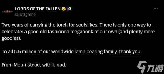 堕落之主庆发售两周年自称扛旗引争议