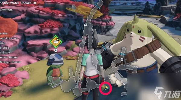 数码宝贝物语时空异客代表水声的颜色任务怎么做-代表水声的颜色任务完成攻略