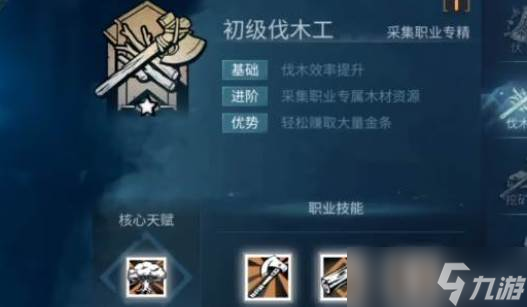 明日之后前期赚金条职业