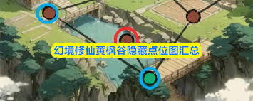 幻境修仙黄枫谷隐藏点位图在哪