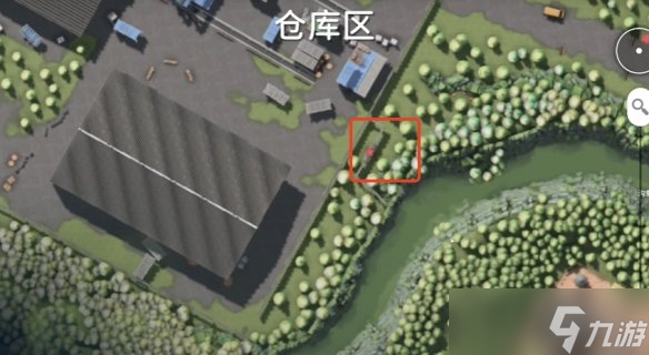 《逃離鴨科夫》倉庫區(qū)地圖詳情