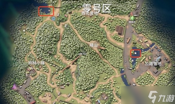《逃离鸭科夫》零号区地图详情