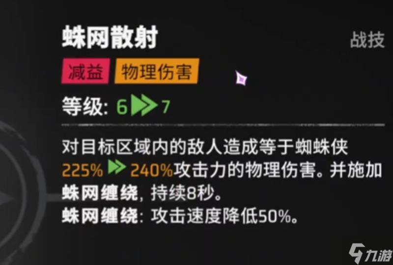 漫威秘法狂潮蜘蛛侠技能介绍