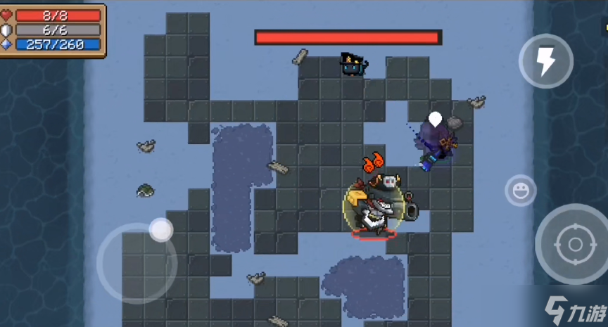 元气骑士海盗王怎么打