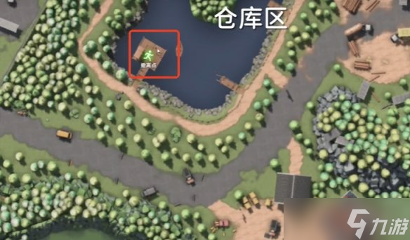 《逃離鴨科夫》倉庫區(qū)地圖詳情