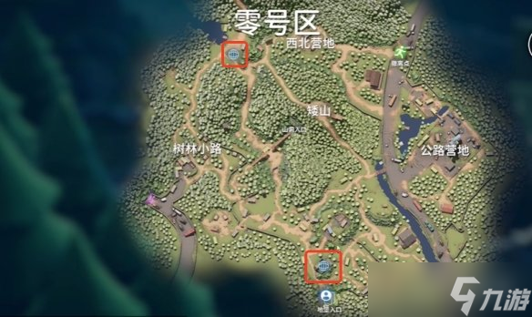 《逃离鸭科夫》零号区地图详情