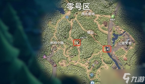 《逃离鸭科夫》零号区地图详情