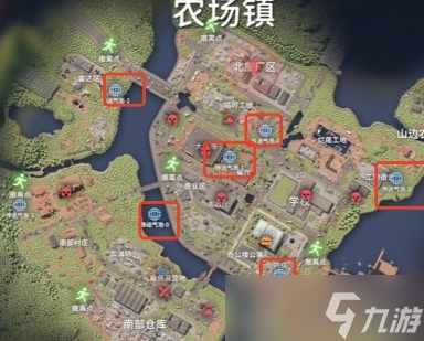 《逃离鸭科夫》农场区地图详情 逃离鸭科夫全信标位置激活教程