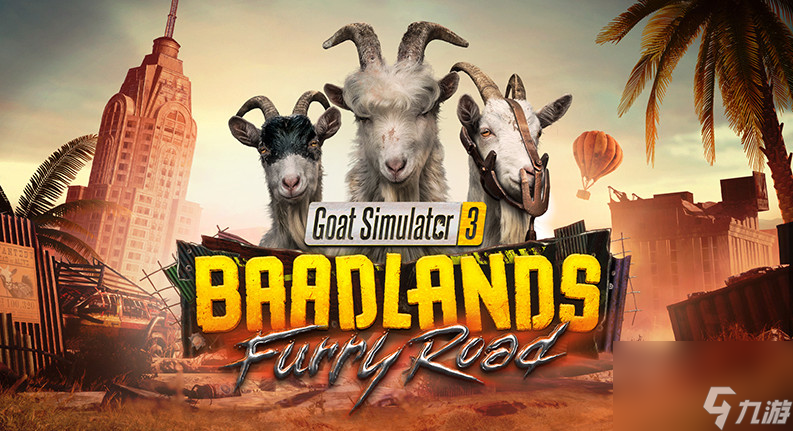 《模拟山羊3》新DLC“Baadlands: Furry Road”预计11月19日上线