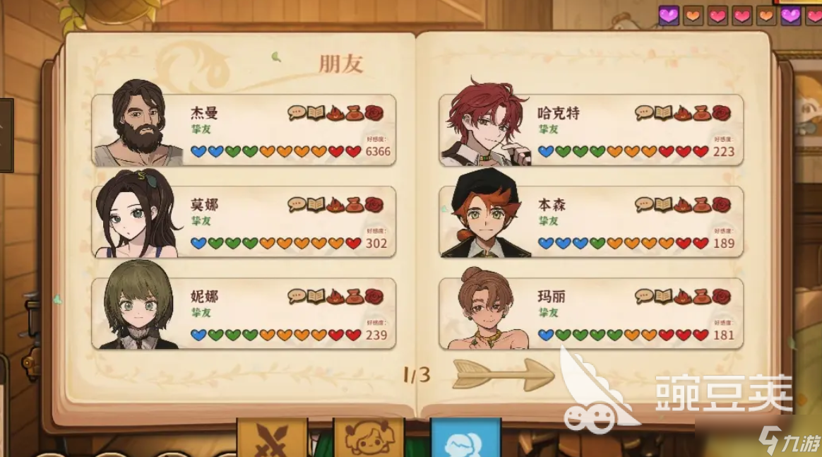 火山的女儿送礼一览表 火山的女儿礼物攻略图鉴