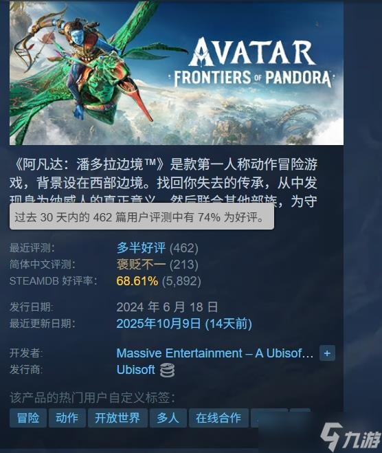育碧你又背刺！《阿凡达》永降至128元：半价都不到！
