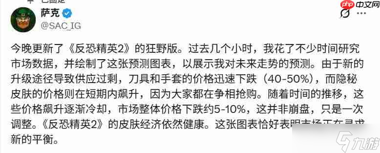 锻刀时代来临！CS2新更新5件红色物品可换手套或刀