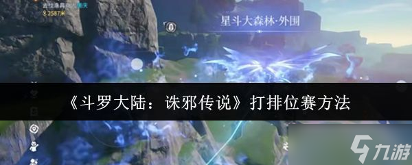 《斗罗大陆诛邪传说》打排位赛方法