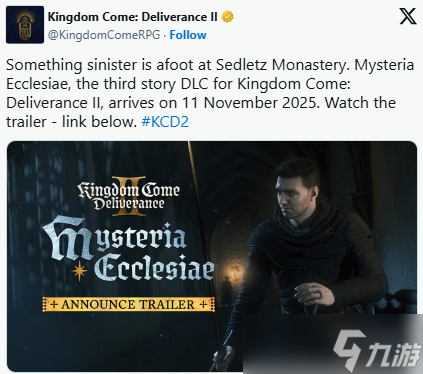 故事的终章 《天国拯救2》最后一部DLC定档11月11日