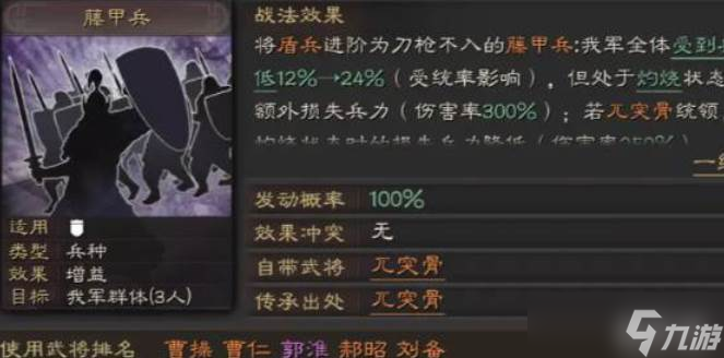 三国志战略版典韦战力