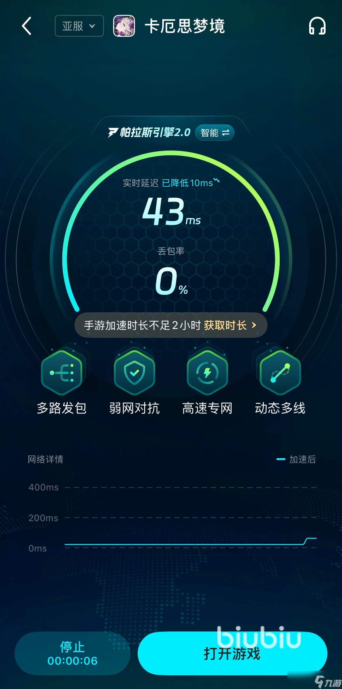 卡厄思梦境延迟掉线怎么办 国际服延迟掉线优化加速器分享