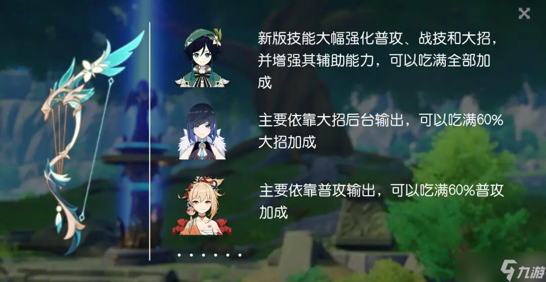 原神：6.2新增3把超強武器，設(shè)定相當(dāng)給力！新弓箭堪稱泛用神器
