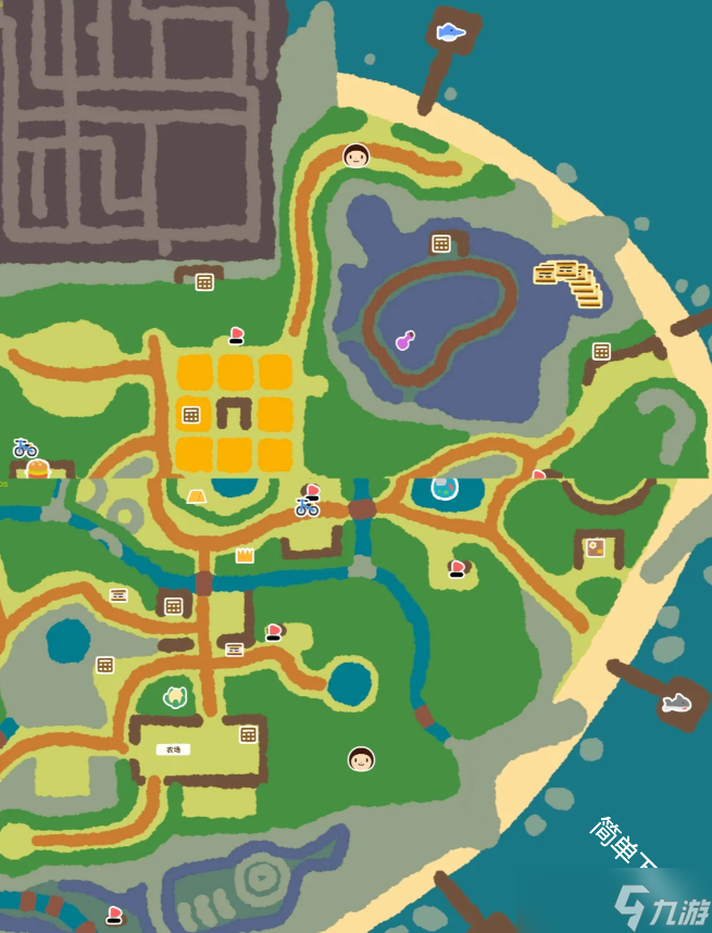 舒舒服服小岛时光全鱼类钓鱼位置分享图